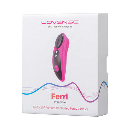 LOVENSE FERRI BLUETOOTH REMOTE-CONTROLLED PANTY VIBRATOR