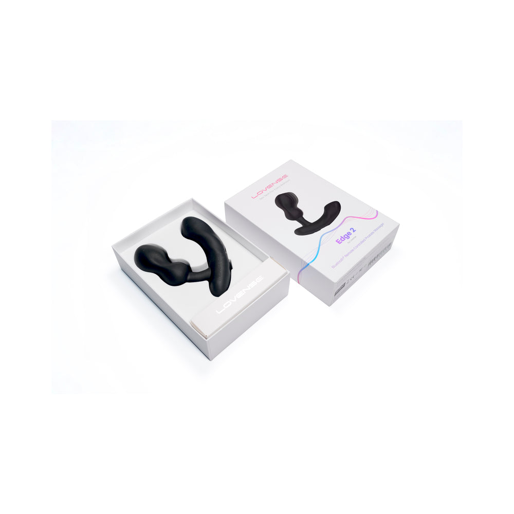 LOVENSE - MASAJEADOR DE PRÓSTATA AJUSTABLE, CONTROLADO A DISTANCIA POR BLUETOOTH - EDGE 2