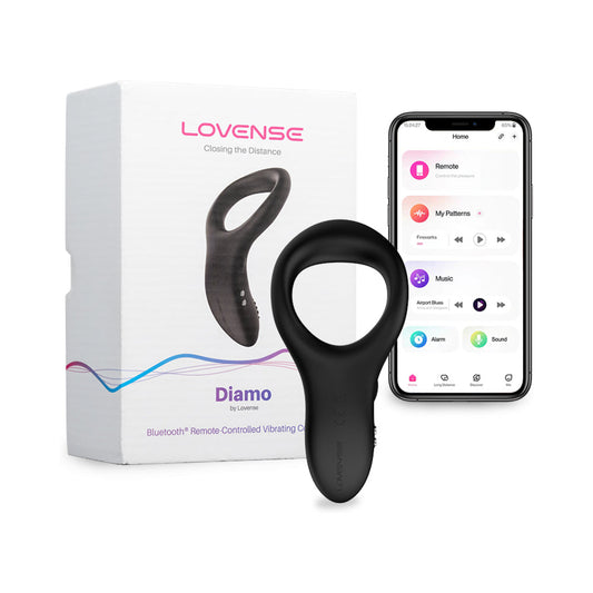 LOVENSE - DIAMO BLUETOOTH REMOTE-CONTROLLED VIBRATING COCKRING