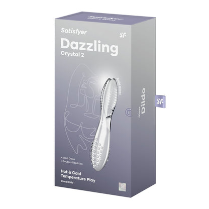 SATISFYER - DAZZLING CRYSTAL 2 - TRANSPARENT