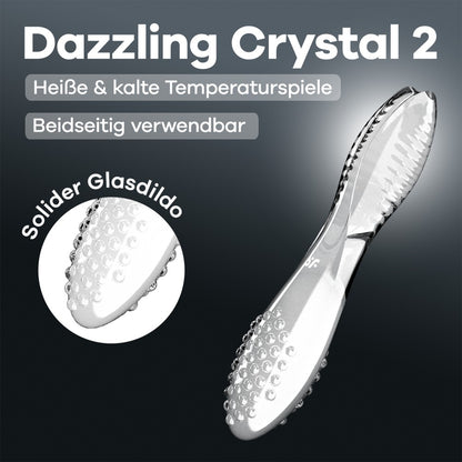 SATISFYER - DAZZLING CRYSTAL 2 - TRANSPARENT