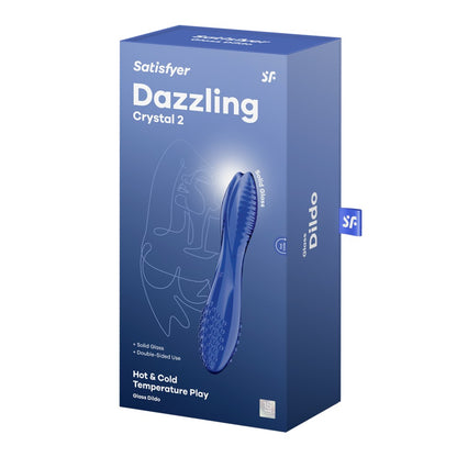 SATISFYER - DAZZLING CRYSTAL 2 - LIGHT BLUE