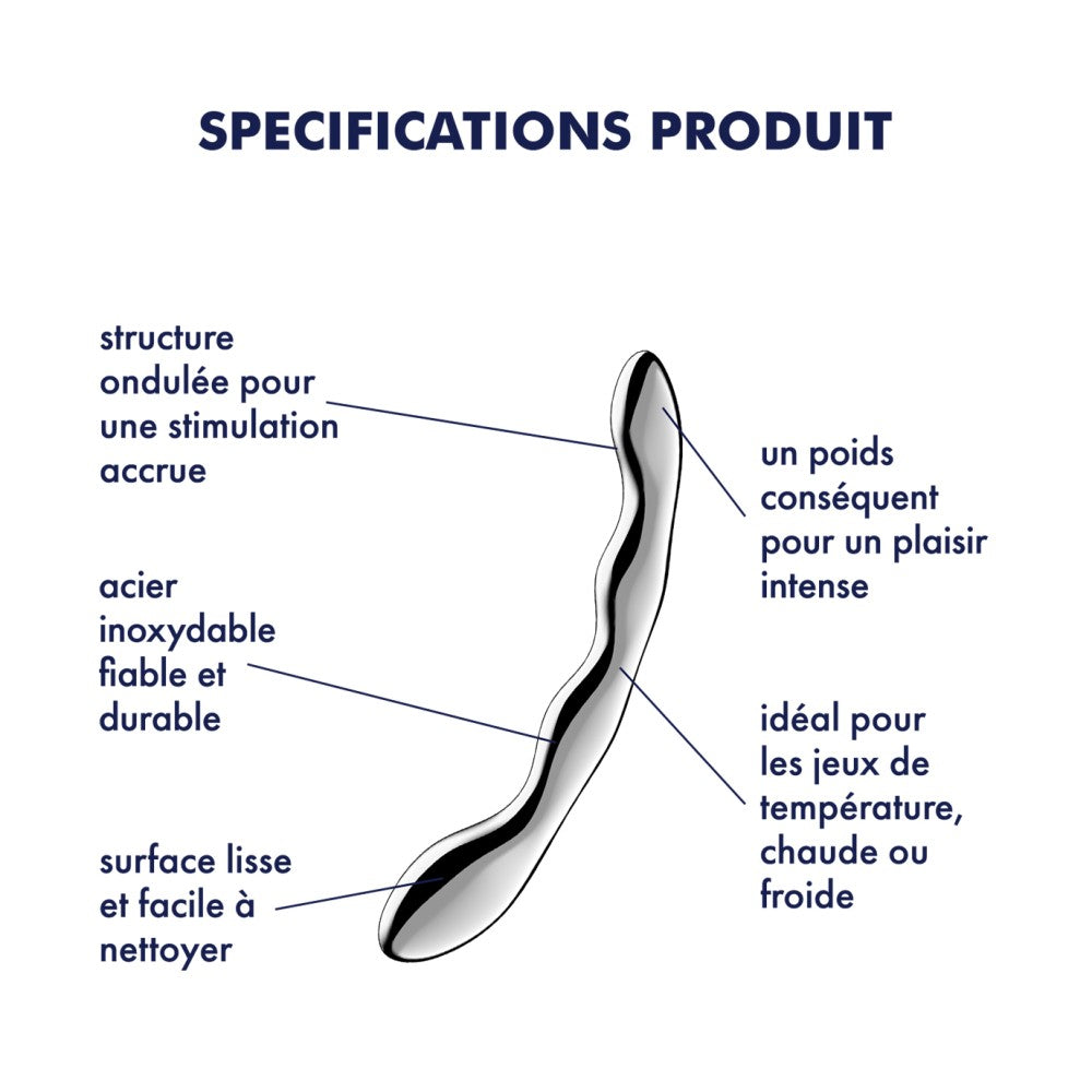 SATISFYER - COSMIC CREST 2 - SILVER