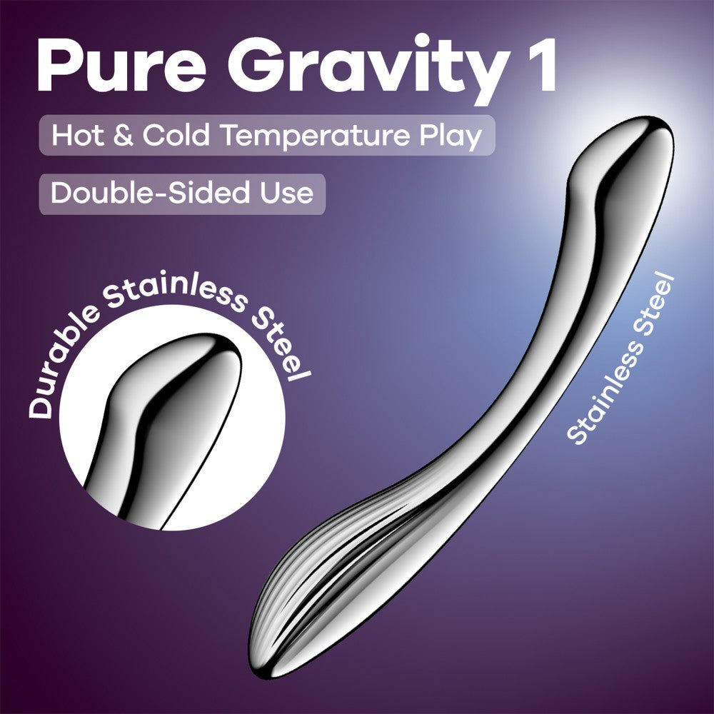 SATISFYER - PURE GRAVITY 1 - SILVER