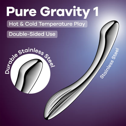 SATISFYER - PURE GRAVITY 1 - SILVER
