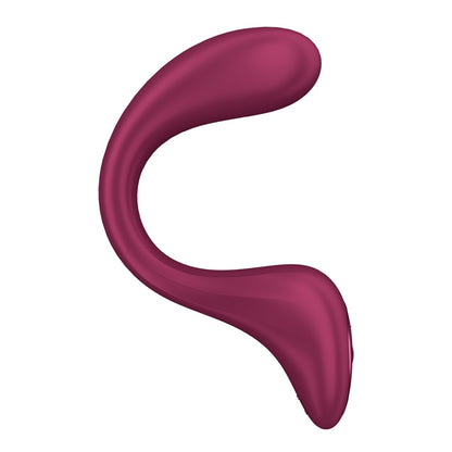 SATISFYER - G FOR GODDESS 2 - WINE RED