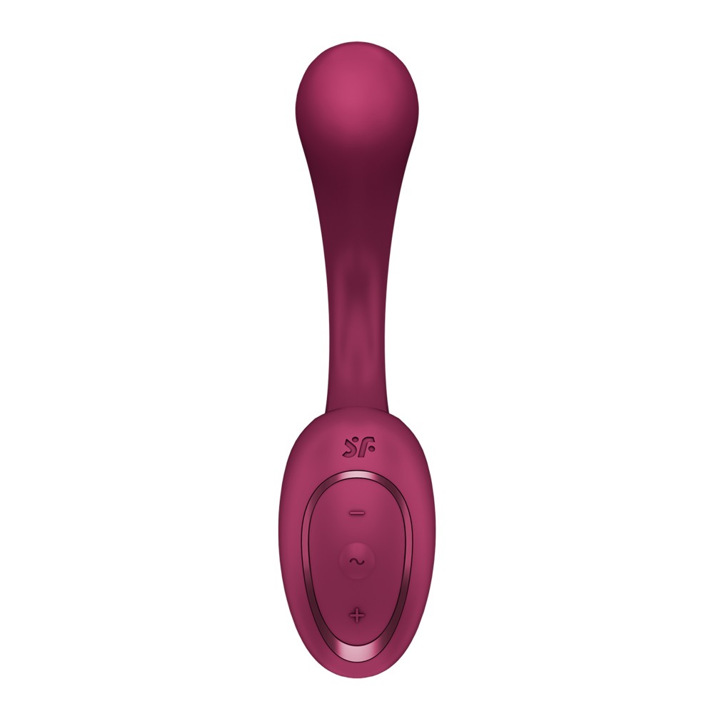 SATISFYER - G FOR GODDESS 2 - WINE RED