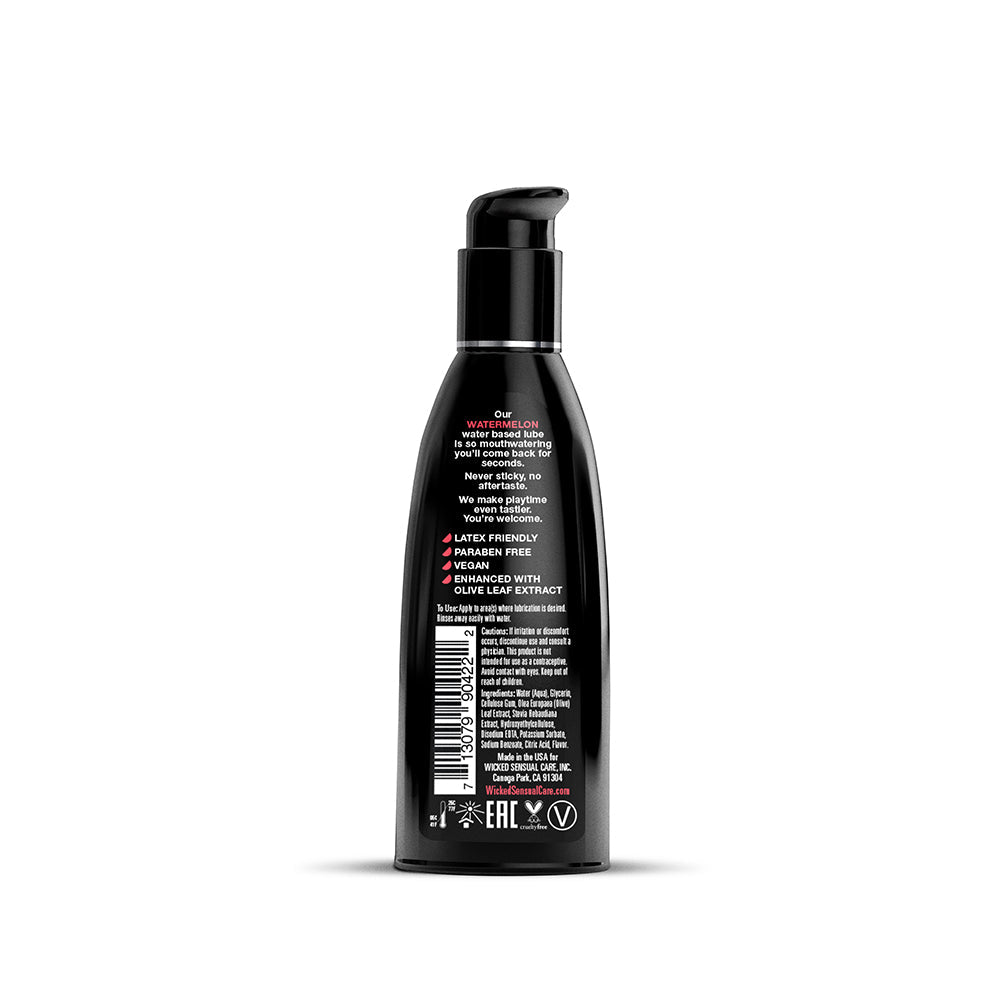WICKED - AQUA WATERMELON WATER-BASED LUBRICANT 2 OZ.