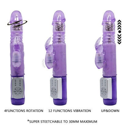 DEBRA - MR. RABBIT VIBRATOR PURPLE