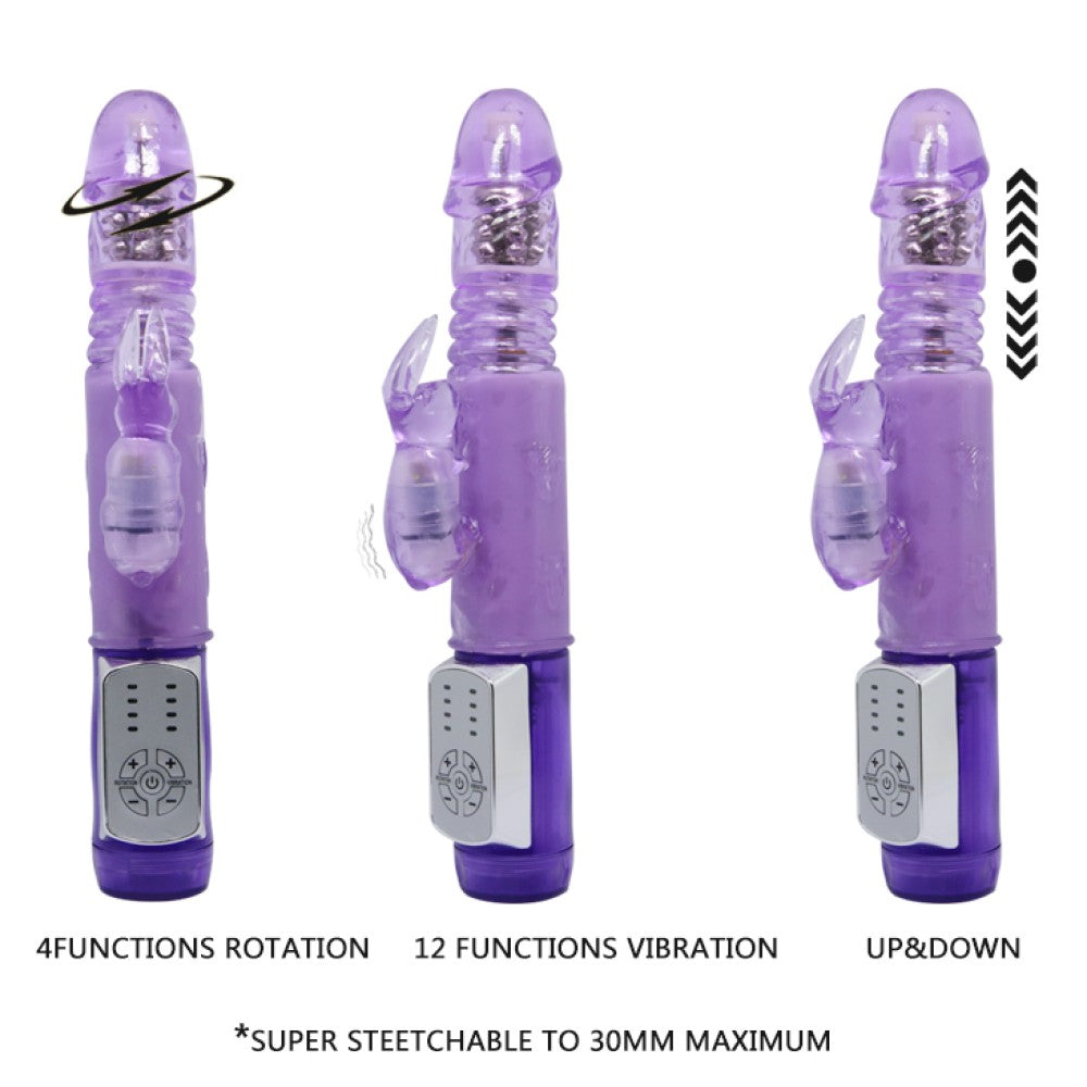 DEBRA - MR. RABBIT VIBRATOR PURPLE