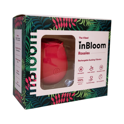 THEVIBED - VIBRADOR CHUPADOR INBLOOM ROSALES