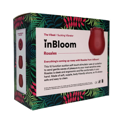 THEVIBED - VIBRADOR CHUPADOR INBLOOM ROSALES