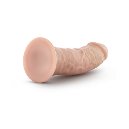 DR. SKIN GLIDE REALISTIC 8 IN. SELF-LUBRICATING DILDO BEIGE