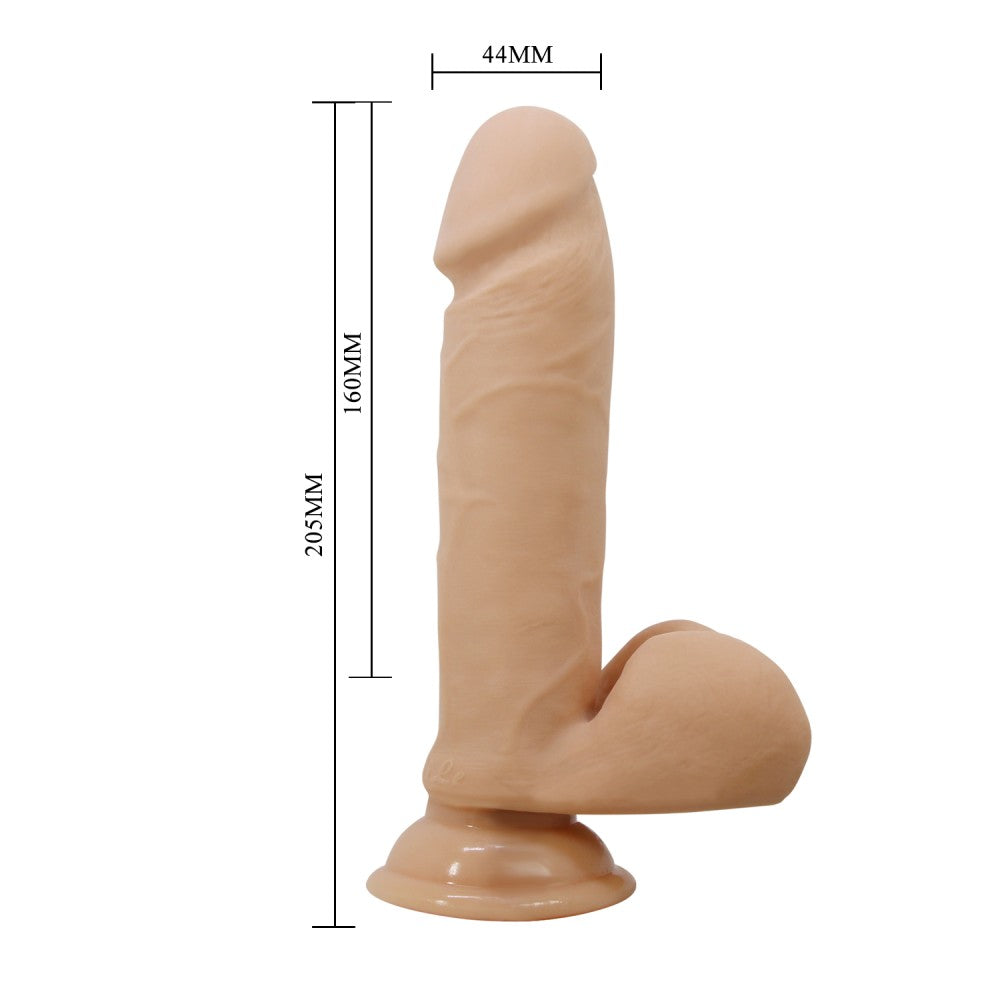 DEBRA - BAILE VIBRATING DILDO WITH REMOTE CONTROL FLESH