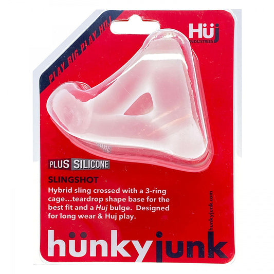 OXBALLS - HUNKYJUNK SLINGSHOT TIRANTES ANILLO 3 ANILLO LÁGRIMA HIELO