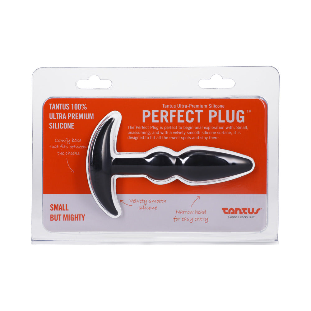 TANTUS - TAPÓN ANAL PERFECT PLUG ONYX