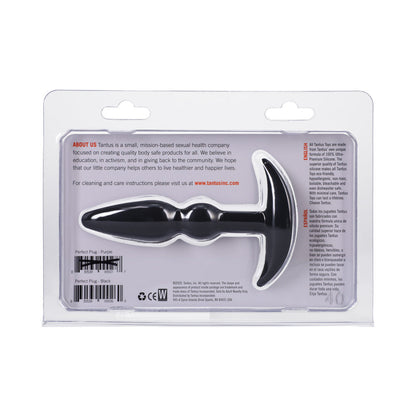 TANTUS - TAPÓN ANAL PERFECT PLUG ONYX