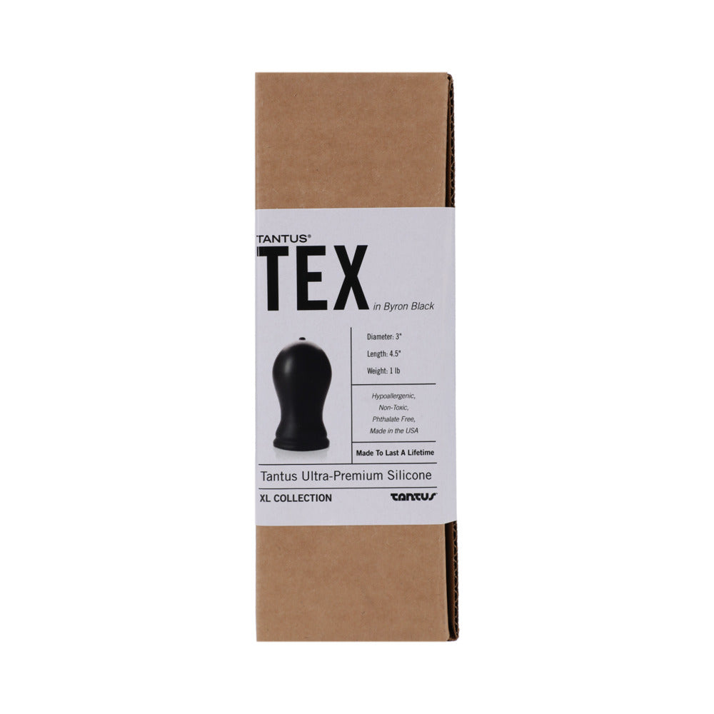 TANTUS TEX ANAL PLUG ONYX (BOX)