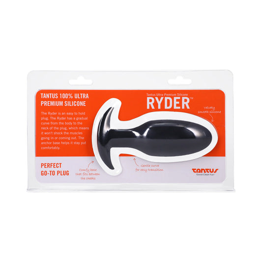 TANTUS - RYDER ANAL PLUG ONYX