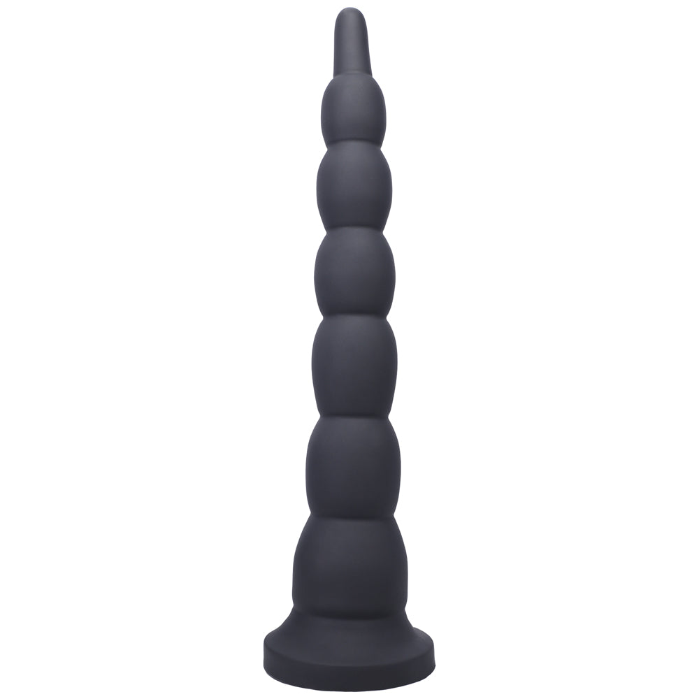 TANTUS COWBOY BEADED DILDO ONYX (BOX)