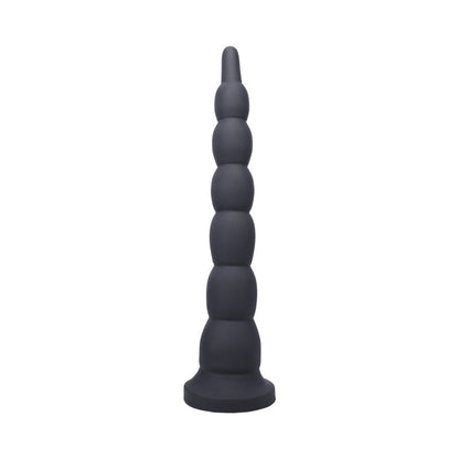 TANTUS - COWBOY BEADED DILDO ONYX (BOX)