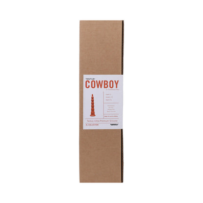 TANTUS - COWBOY BEADED DILDO GARNET (BOX)