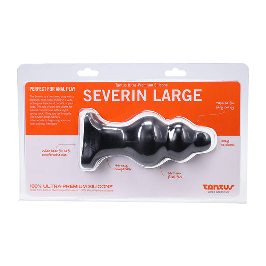 TANTUS - SEVERIN LARGE ANAL PLUG ONYX