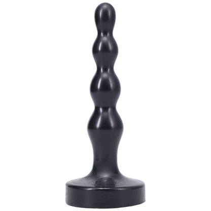 TANTUS RIPPLE SMALL BEADED ANAL PLUG ONYX
