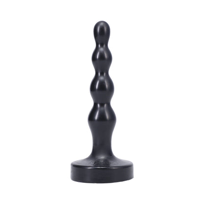 TANTUS RIPPLE SMALL BEADED ANAL PLUG ONYX