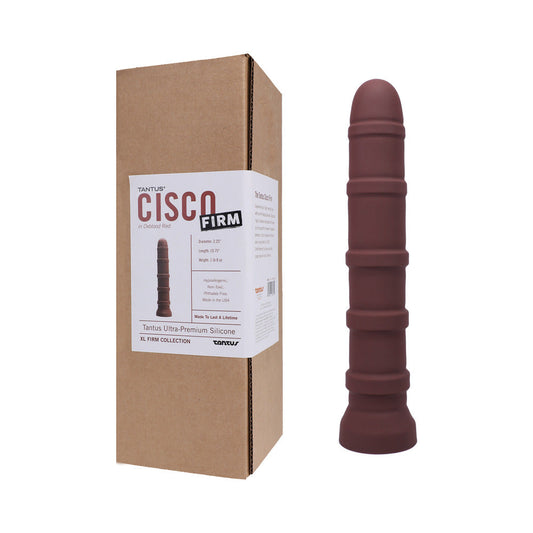 TANTUS - CISCO FIRM DILDO GARNET (BOX)