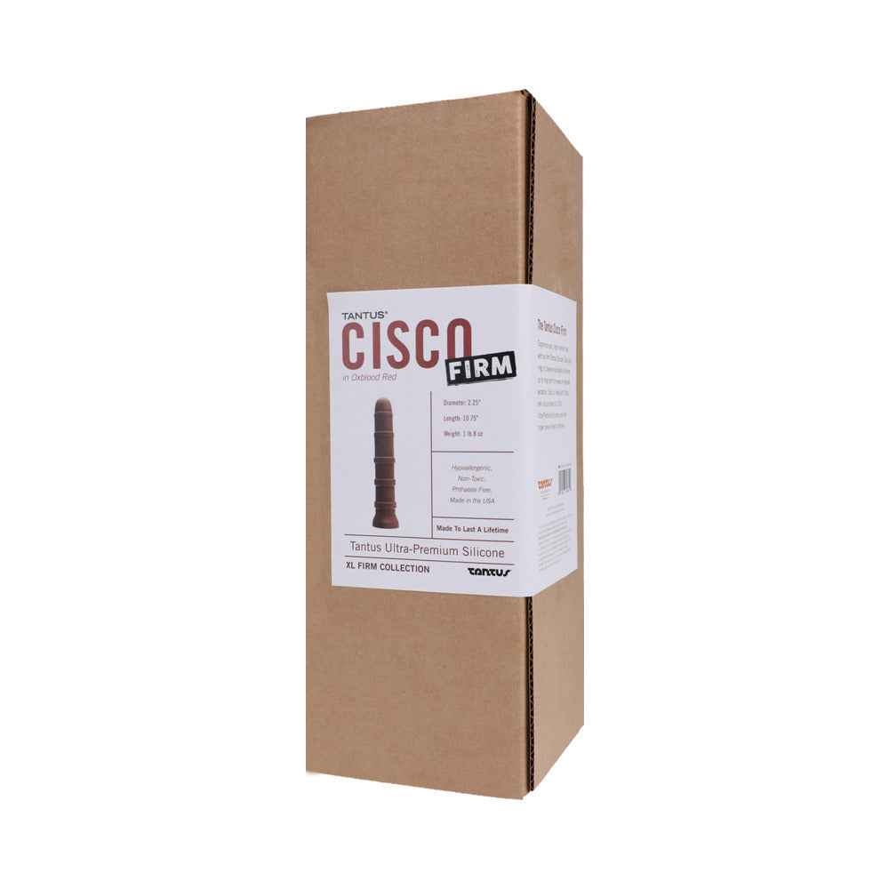 TANTUS - CISCO FIRM DILDO GARNET (BOX)