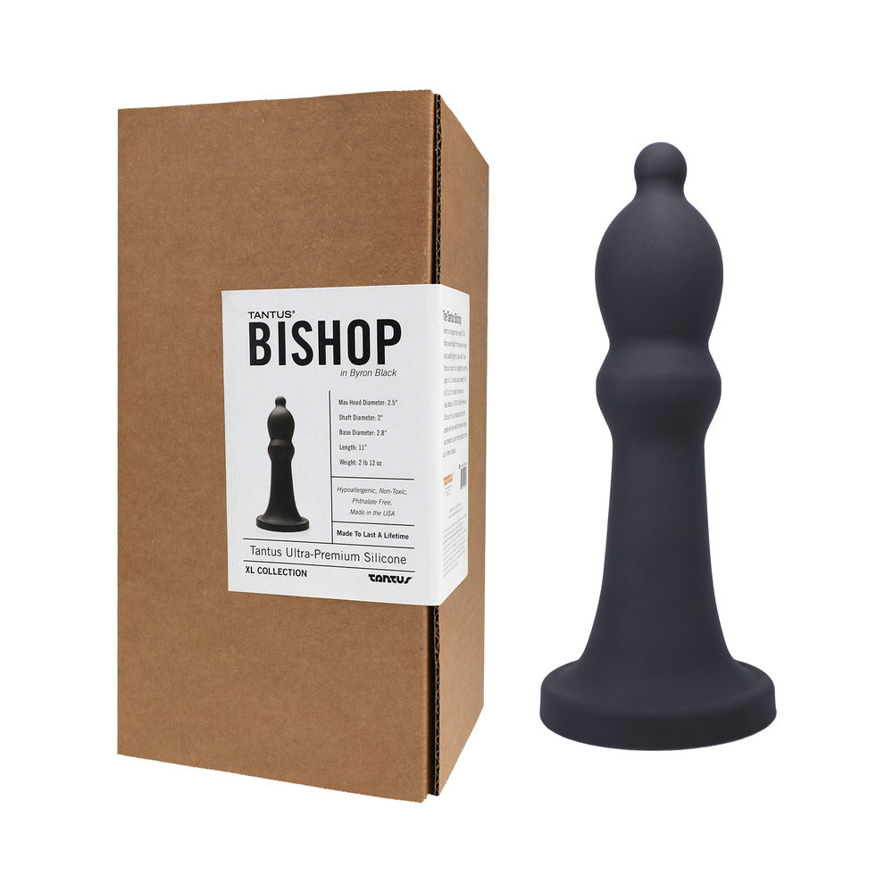 TANTUS - BISHOP DILDO ONYX (BOX)