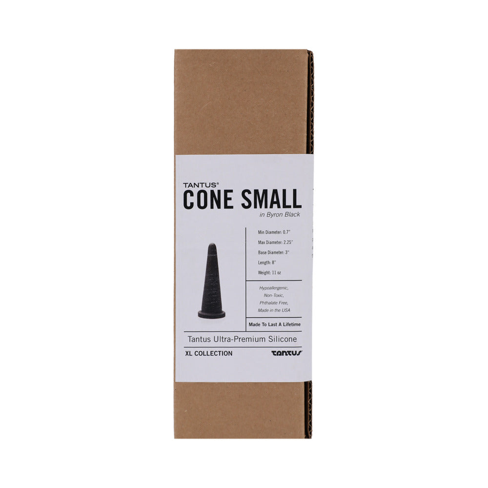 TANTUS CONE SMALL DILDO ONYX (BOX)