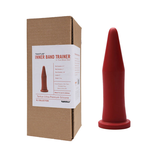 TANTUS - INNER BAND TRAINER DILDO RUBY (BOX)
