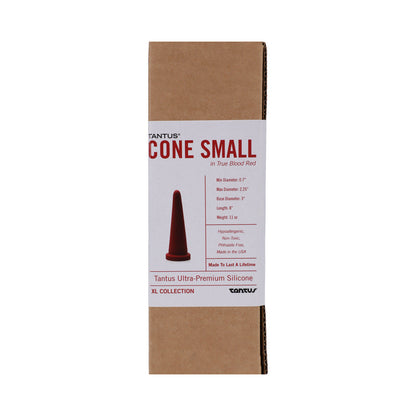 TANTUS CONE SMALL DILDO RUBY (BOX)