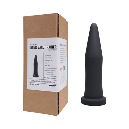 TANTUS - INNER BAND TRAINER DILDO ONYX (BOX)