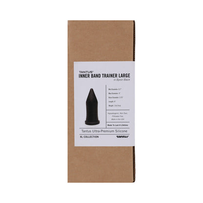 TANTUS INNER BAND TRAINER LARGE DILDO ONYX (BOX)