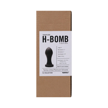 TANTUS H-BOMB DILDO ONYX (BOX)