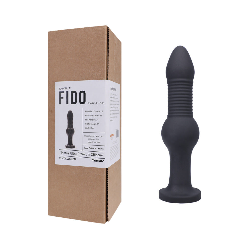 TANTUS - FIDO DILDO ONYX (BOX)