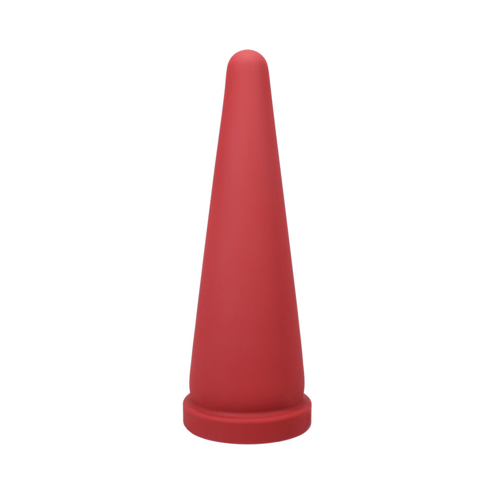 TANTUS - CONE LARGE DILDO RUBY (BOX)