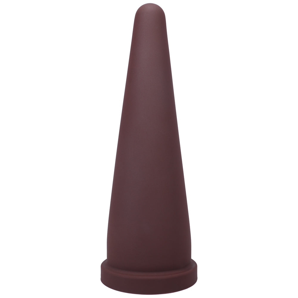 TANTUS CONE LARGE FIRM DILDO GARNET (BOX)