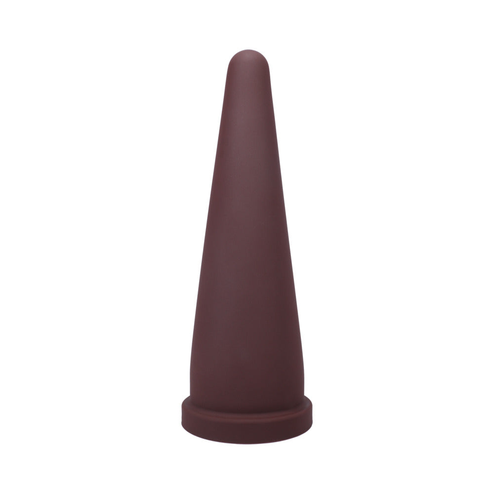 TANTUS CONE LARGE FIRM DILDO GARNET (BOX)