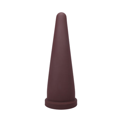 TANTUS CONE LARGE FIRM DILDO GARNET (BOX)