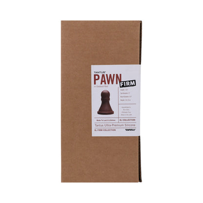 TANTUS - THE PAWN FIRM DILDO GARNET (BOX)