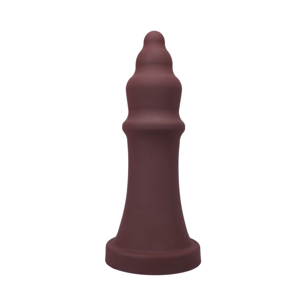 TANTUS - THE QUEEN FIRM DILDO GARNET