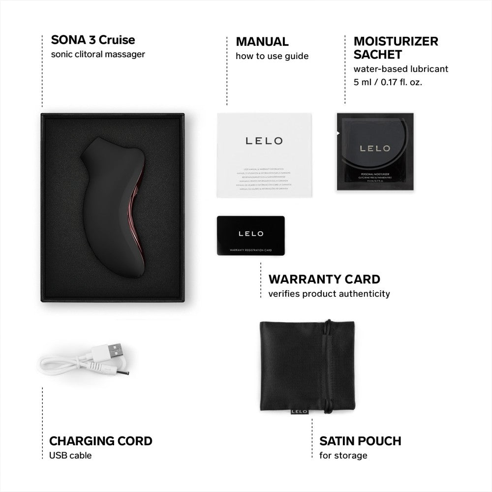 LELO - SONA 3 CRUISE BLACK