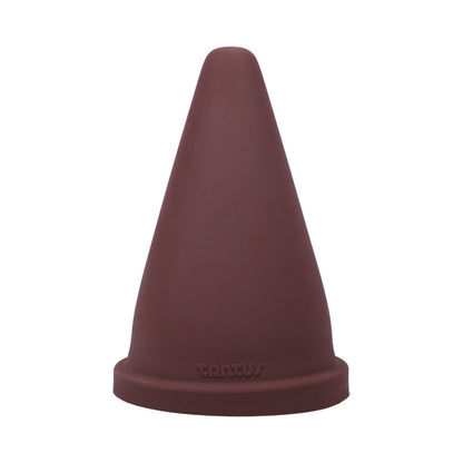 TANTUS CONE SQUAT FIRM DILDO GARNET (BOX)