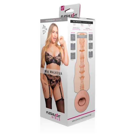 FLESHLIGHT - FLESHLIGHT GIRLS MIA MALKOVA HEADSHOT (MOUTH)