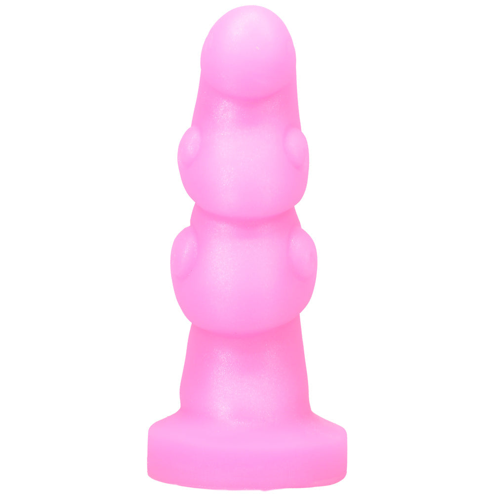 TANTUS HOOKAH TEXTURED DILDO BUBBLE GUM (BAG)