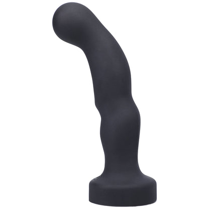 TANTUS P-SPOT VIBRATING DILDO BLACK ONYX